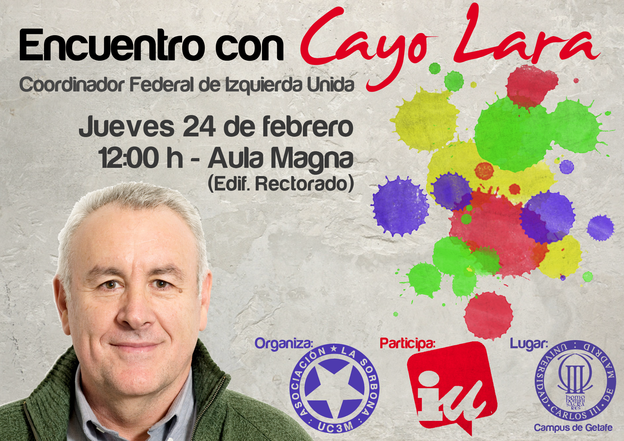 Encuentro con Cayo Lara