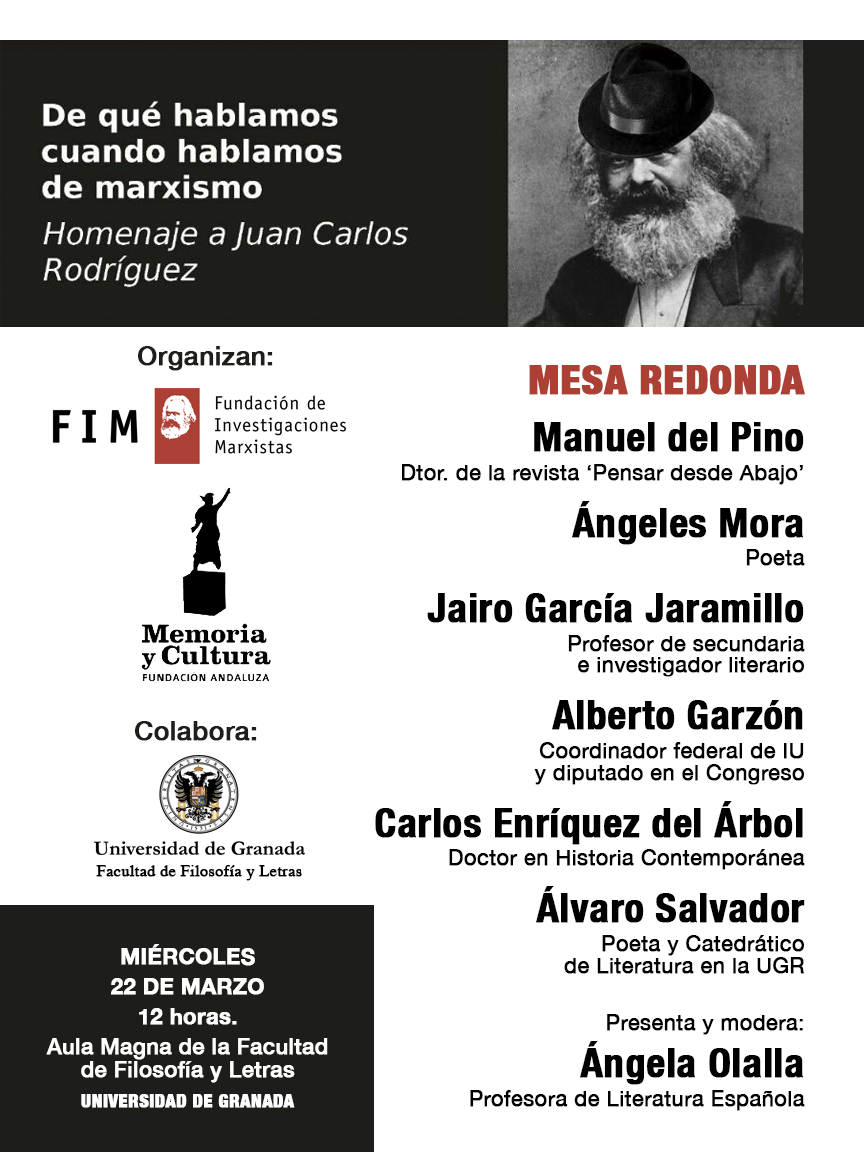 homenaje a Juan Carlos Rodriguez