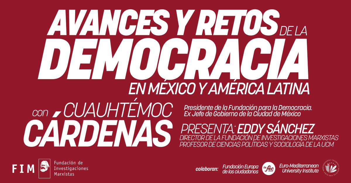 Conferencia de Cuauht�moc C�rdenas