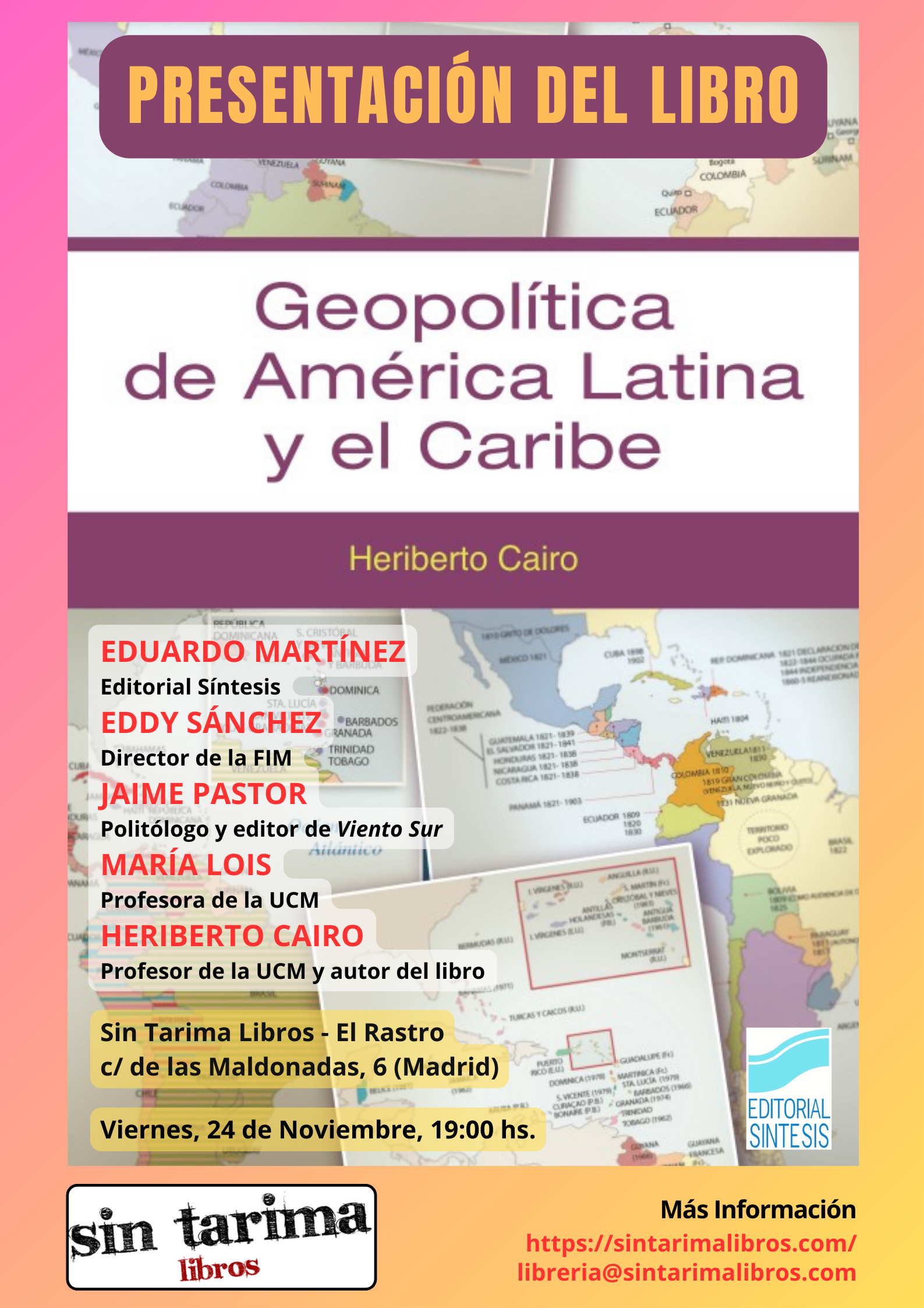"Geopol�tica de Am�rica Latina y el Caribe"